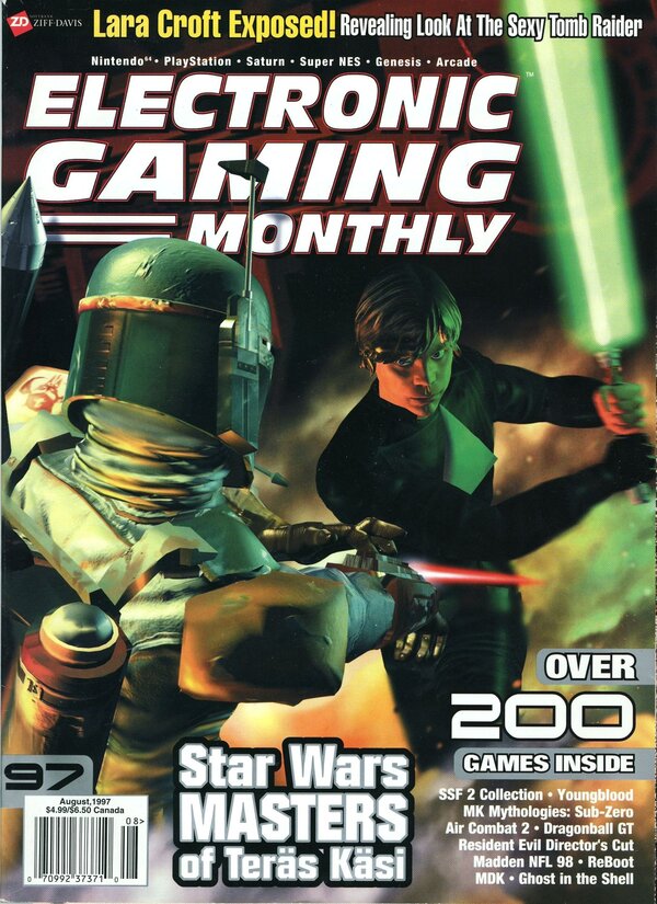 Electronic Gaming Monthly Issue 97 (August 1997) cover